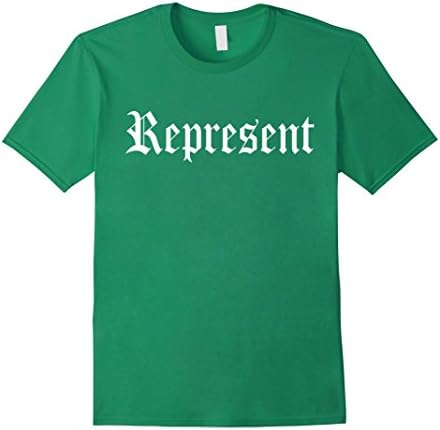 Men's Represent T-Shirt Large Kelly Green