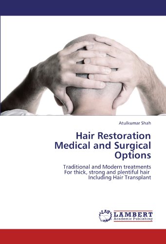 Hair Restoration Medical and Surgical Options: Traditional and Modern treatments For thick, strong and plentiful hair Including Hair Transplant