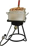 King Kooker 2616 16-Inch Bolt Together Outdoor Propane Cooker Package with Square Aluminum Fry Pan