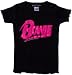 Toddler Girls DAVID BOWIE Rock N Roll T Shirt in Black