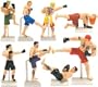 Fight Club Figures - Set of 8 Vending Machine Toys