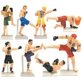 Fight Club Figures - Set of 8 Vending Machine Toys