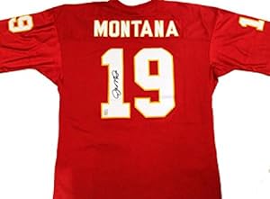 Autographed Joe Montana Jersey - Kansas City Chiefs - Autographed NFL Jerseys