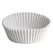 Hoffmaster BL350-6.5 6-1/2 Inch White Dry Fluted Paper Bake Cup 500-Pack (Case of 10)