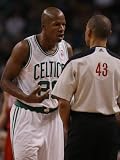 New Jersey Nets v Boston Celtics: Ray Allen Photographic Poster Print by Elsa ., 30x40