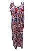 Cotton Kaftan Night Wear Paisley Printed Kaftan Dress Caftans M