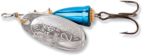 Blue Fox Classic Vibrax 01 Plated 1 8 (Silver Chrome Blue - Size- 2.38)