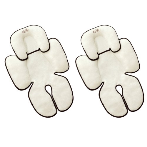 Summer Infant Snuzzler - White with black trim, 2 Count photo