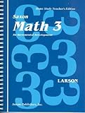 IMAGE OF Math 3 Home Study Kit: Teachers Manual, Student Workbook, Fact Cards