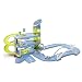 Majorette 212070060 - Eco Tech City, 3 Etagen, 2 Meter Stra�e, inklusiv Dynamo zum Aufladen von verschiedenen Stationen, 1x Auto, Ma�e circa 102 x 71 x 48