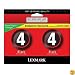 Lexmark #4/#4 Black Combo Twinpack 18C2250