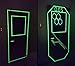 Marsway 2 Rolls Luminous Tape Sticker 10' Length x 0.8