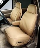 Covercraft SS1339PCTN Seatsaver Custom Fitted Front - Ford Expedition 2003-2004 High Back Bucket Beige/Tan