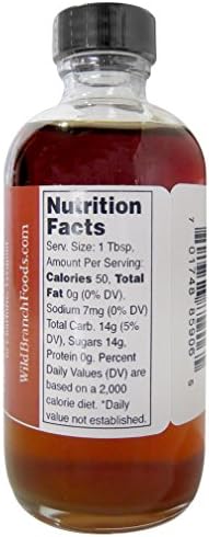 Wild Branch Foods Ginger Infused Vermont Made Maple Syrup, Sweet Toppings, 4oz