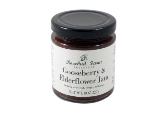 Gooseberry & Elderflower Jam by Rosebud Farm
