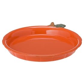 Cornucopia Pumpkin Pie Plate