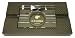 Genuine Cohiba Ashtray - 100% Hand Made, Crystal & Real Carbon Fiber w/ Piano Finish over Solid Cedar