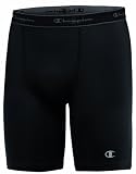 Champion Mens Compression 6 Inch Inseam Short,Black,X-Large