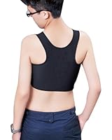 Whatwears Les Lesbian Tomboy Short Vest Chest Binder Tops