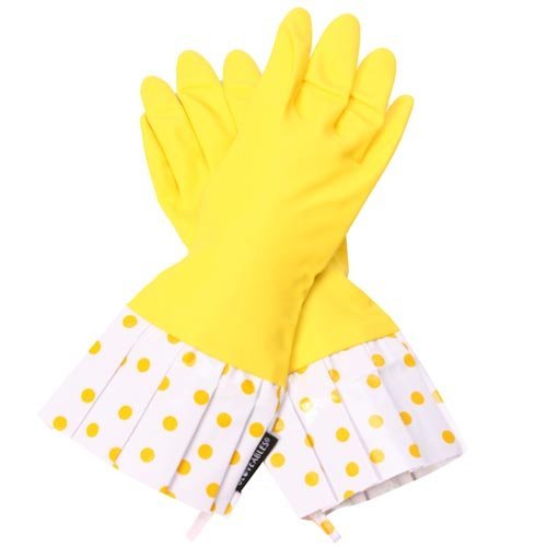 GLOVEABLES グローブ イエロー イエロー水玉