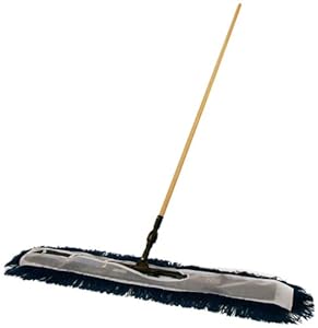 Fas-Trak FT-FM-48-Kit Flop-Mop 48-Inch High Performance Folding Dust Mop Kit, Includes Frame / Adapter, Blue Mop Head and Handle