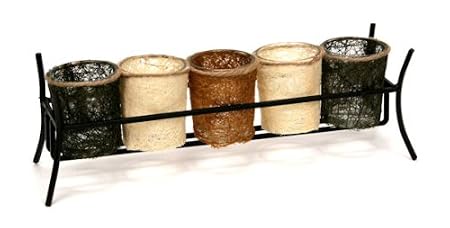 Artika Votive Candle Holder - Earth Tones