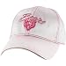 Chicago Bears Ladies Patricia Pink Satin and Rhinestone Baseball Cap
