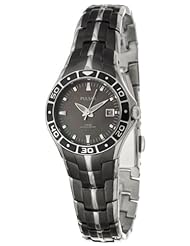 Pulsar Womens PXT683 Dress Sport Black Ion-Plated Finish Watch