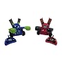 Cepia B2B Bots Crusher and Buzzsaw Robot in Red and Blue - 2 Pack