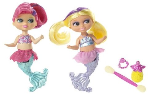 Barbie Fairytopia Pink and Yellow Mermaid Baby Dolls