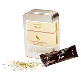 Tsp Spices Organic Thyme, 12 One-teaspoon Packets, 2-Ounce Tins (Pack of 3)