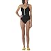 Converse One Star 1-pc. Henley Swimsuit - Ebony/ Ivory