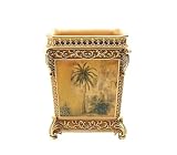 Blonder Home Accents Crown Colony Waste Paper Basket