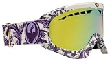 Dragon DXS 08 Women's Snowboard Goggles - Victorian Frame / Gold Ion Lens