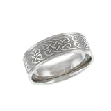 Celtic Tribal Tattoo Ring Stainless Steel