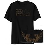 T-Shirt Black  My Chihuahuas Is An Angel . I Hope To Go To Her Heaven , ... Not Man's  Dog
