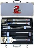 NFL Kansas City Chiefs 8pc. BBQ Set w/Case