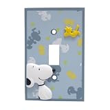 Lambs & Ivy Peek A Boo Snoopy Switch Plate Cover