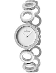 Lucien Piccard Womens LP-100007-22  White Dial Stainless Steel Watch
