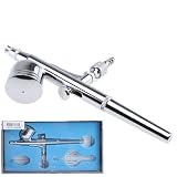 Dual Action Gravity-feed Air Brush Airbrush Spray Gun Cake Decorating Paint Tool 0.3mm Nozzle 7cc
