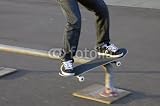 Wallmonkeys Peel and Stick Wall Decals - Skateboard Rail Slide - Removable Graphic