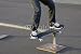 Wallmonkeys Peel and Stick Wall Decals - Skateboard Rail Slide - Removable Graphic