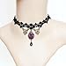 Gothic Victorian Lace Necklace Vampire Cospaly Wedding Costume Choker Jl-93
