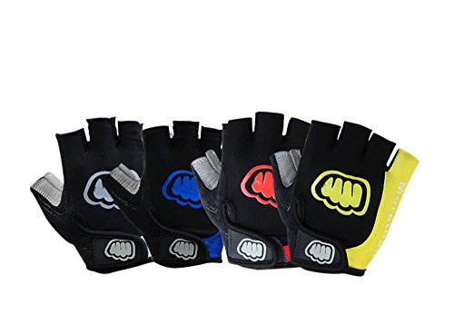 Morethan® Gel Pad Biking Gloves Men Sports Full Finger and Fingerless Gloves