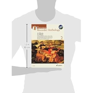BAROQUE RECORDER ANTHOLOGY   VOL. 2: 32 WORKS FOR SOP REC. AND PNO/GTR BOOK/CD