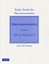 Study Guide for Macroeconomics