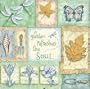 Daydreams A Garden Refreshes Counted Cross Stitch Kit-8"x8"
