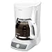 Mr. Coffee CG12 12-Cup Switch Coffeemaker, White
