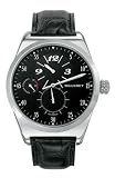 Milleret - 5668-11-651-AA6D - R&eacute;gulateur - Montre Homme Acier - M&eacute;canique Analogique - S&eacute;rie Limit&eacute;e 250 Exemplaires - R&eacute;serve de Marche 40H - Bracelet Crocodile Noir