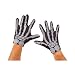 ADULT CLOTH SKELETON GLOVES